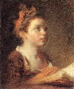 Jean Honore Fragonard A Young Scholar Norge oil painting reproduction